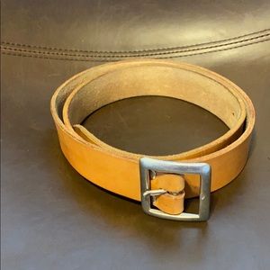 Gustin Belt - 1 1/2” Wide VegTan - Large